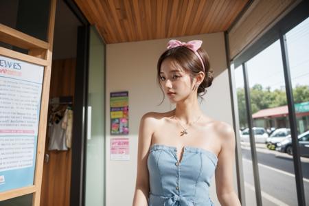 denim dress