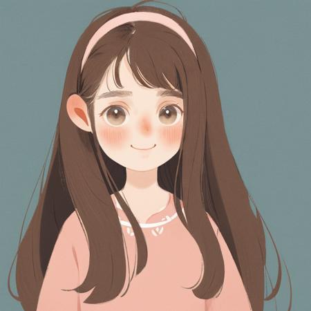 Hand-drawn portrait