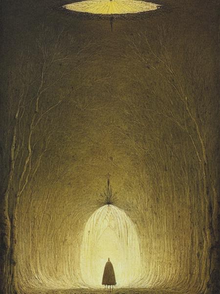 John Albert Bauer Style