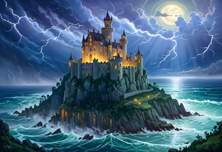 Dreamlike Illustration