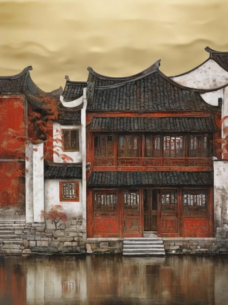 Fresh Ideas@Chinese lacquer painting_SDXL