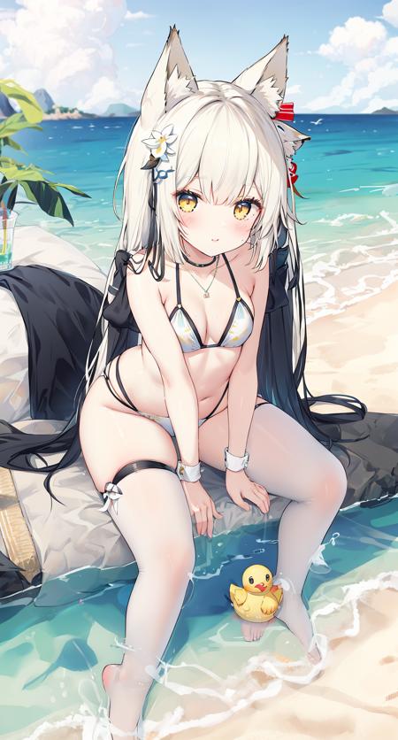 雪糕质感调整V2 white pantyhose change V2
