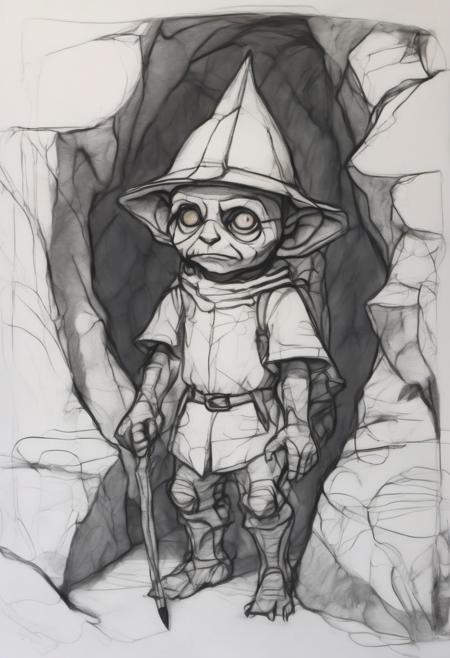 Eldritch Contour Drawing
