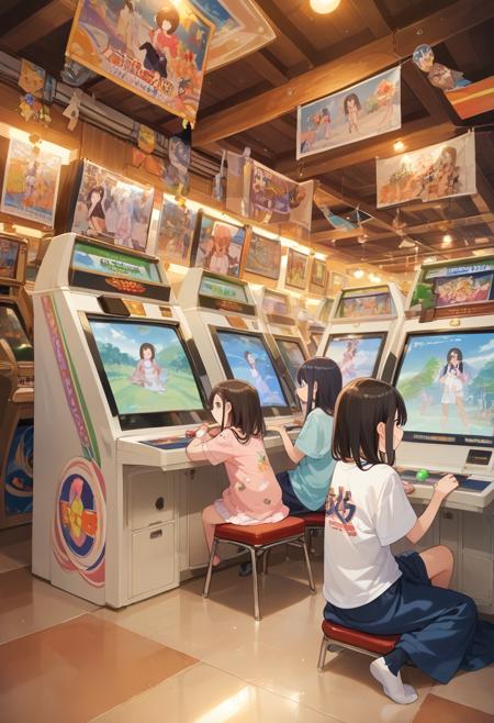 日本のゲームセンター Japanese arcade PONY