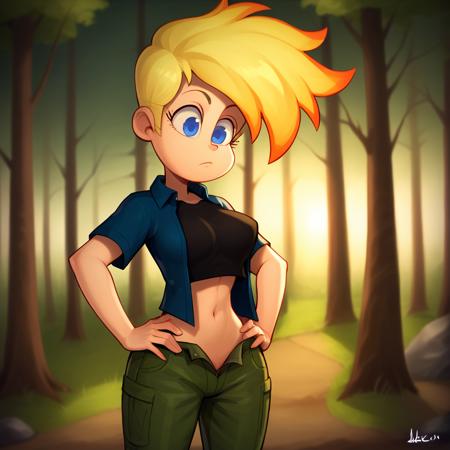 Jenny Test [ PXL ][ Johnny Test ] by Leaf版本v1.0 : Pony (ID: 521634)