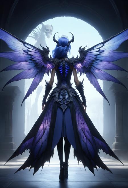 DonM - Dragons and Wings and Back view [Flux,SDXL]