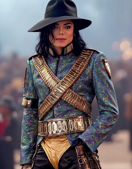 Michael Jackson - Dangerous Era FLUX+SDXL