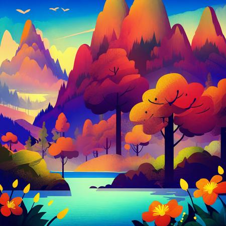 scenery illustration