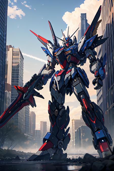 Super robot diffusion(Gundam, EVA, ARMORED CORE, BATTLE TECH like mecha lora)