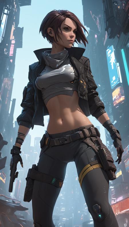 Cyberpunk [Style] Sci-Fi LoRA XL