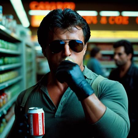 Cobra (1986) action movie style XL + F1D