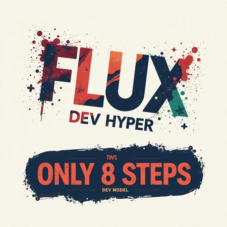 Flux Hyper Dev - 8 Steps!! DEV Model!!版本Hyper Dev Model 1.0 (ID: 780636)