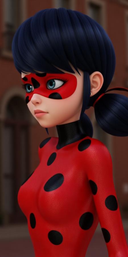 Marinette Dupain-Cheng, Ladybug, Miraculous. Different models and attires.