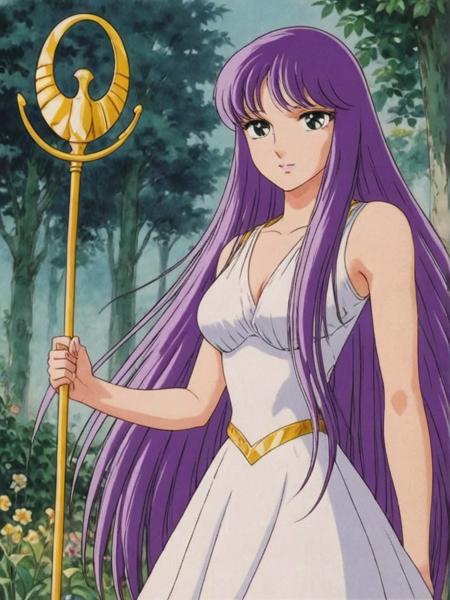 Saori Kido | Saint Seiya SDXL