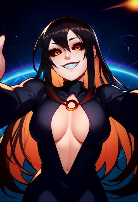 [Pony Diffusion V6 XL] M87 Black Hole-chan | The Gijinka Series