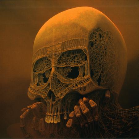 Zdzisław Beksińskie Style - FLUX LoRa