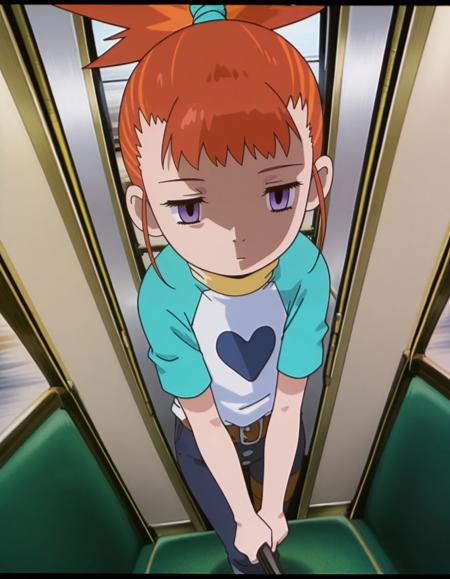 Mind Controlled Rika Nonaka/Makino Ruki from Digimon.