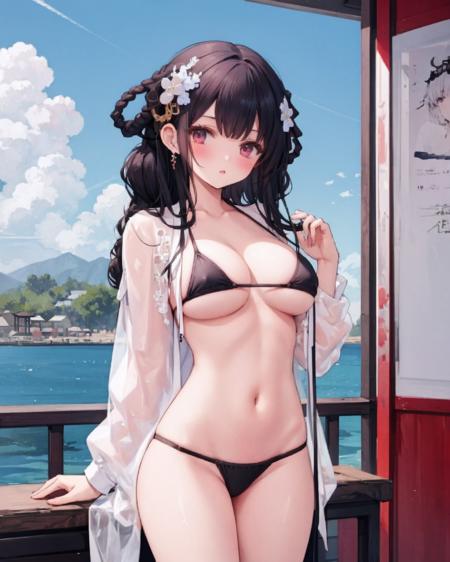 Yat-Sen (Azur Lane) Paragon of Celestial Grace 逸仙 膏发凝脂 襦裙