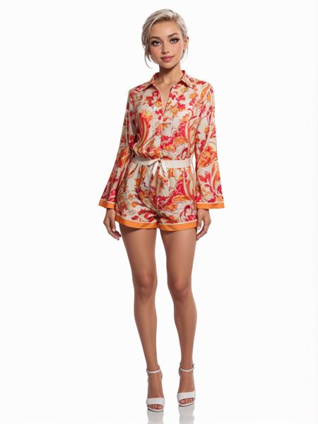 Paisley Please Romper