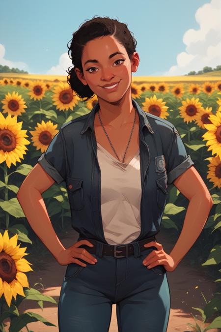 Riley from The Last of Us [Pony]