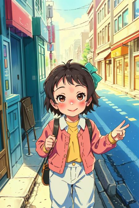 Madogiwa no Totto-chan anime style