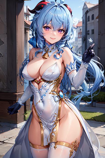 Ganyu: Cocogoat  | 甘雨 (Genshin Impact) [Illustrious & SD1.5]