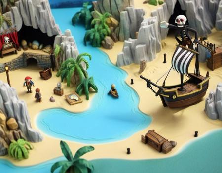 CLAYMATE - Claymation Style for SDXL