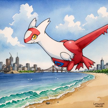 Latias (Seaart/Compassmix)
