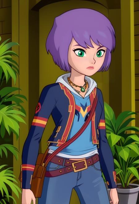 Mysticons heroines character pack版本Zarya (casual outfit) (casual outfit)