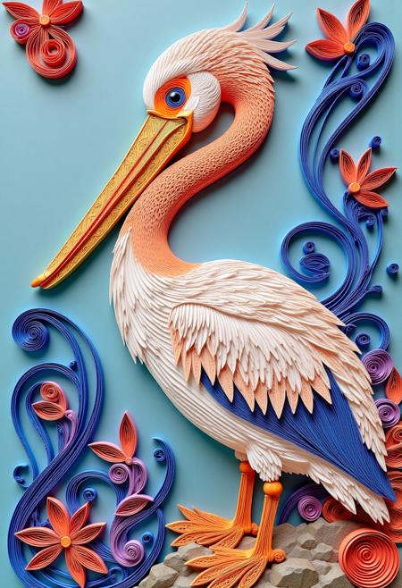 Paper Quilling And Layering Style - [Flux/SDXL/SD1.5]