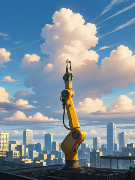 Industrial robot arm - IllustriousXL