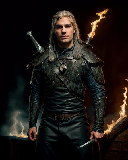 Henry Cavill as Geralt of Rivia - The Witcher - LORA ?版本v1.0 (ID: 1252571)