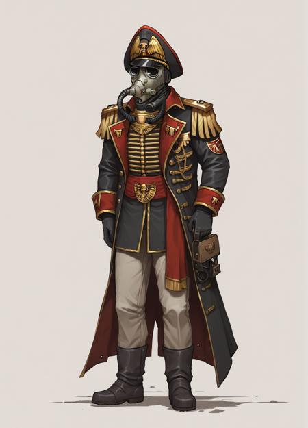Warhammer 40000 Commissar (Pony XL)