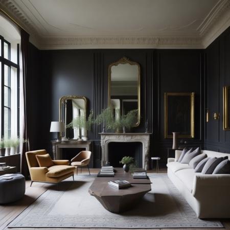 Belgian style interior design
