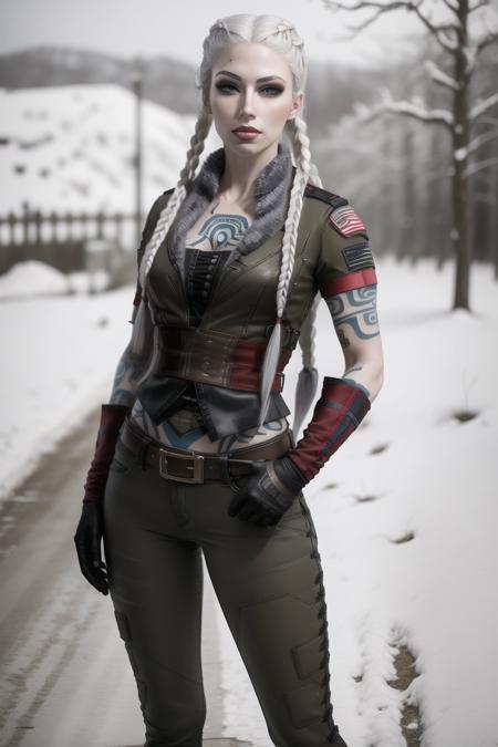 Commandant Steele Borderlands Character Lora