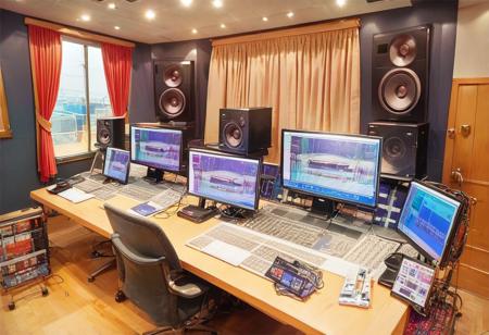 Recording studio / Control booth / PONY