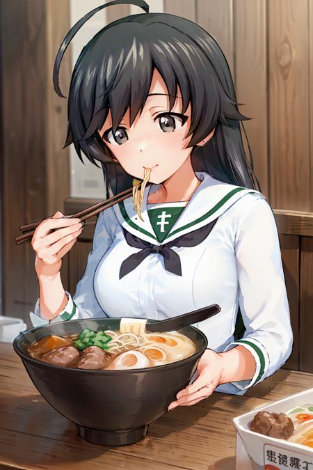 Girls und Panzer Isuzu Hana