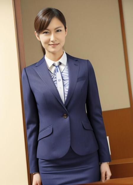 OL平均顔/Average face of Japanese women working in an office.