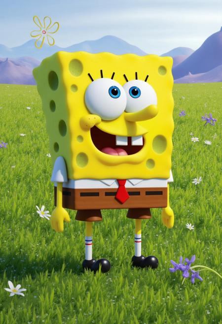 SpongeBob SquarePants Ultimate (PONY/FLUX/SDXL/SD)版本SpongeBob Flux (ID: 878096)