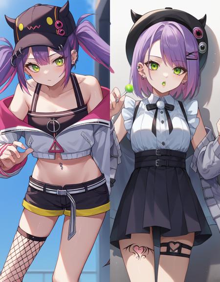 Tokoyami Towa [XL] 6 outfits (Hololive)版本pony-v1 (ID: 368231)