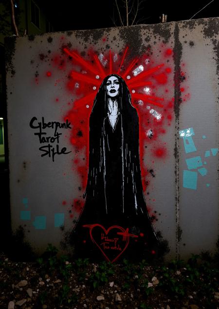 Flux Cyberpunk Tarot Style版本v1.0 (ID: 813408)