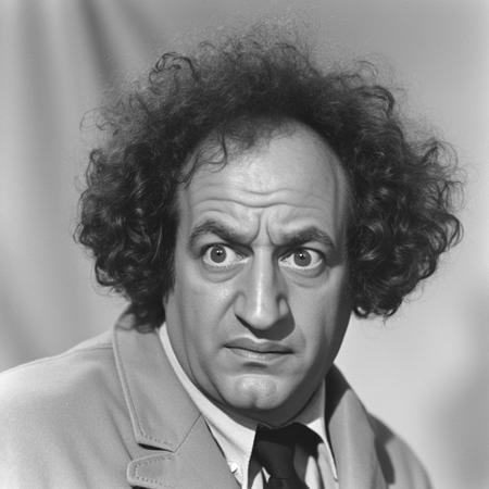 Larry Fine of the Three Stooges