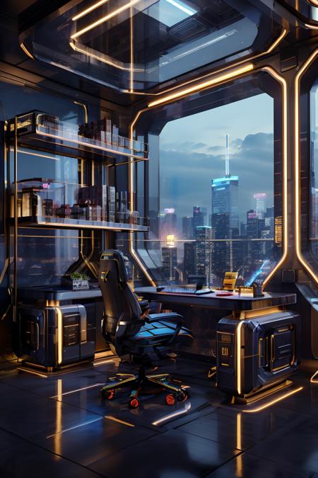 JJ's Interior style - Cyberpunk