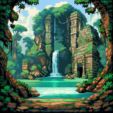 16-bit pixel backgrounds (v2)
