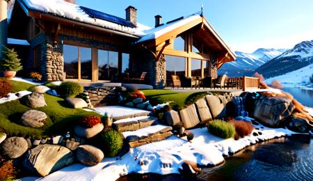 mountain family houses