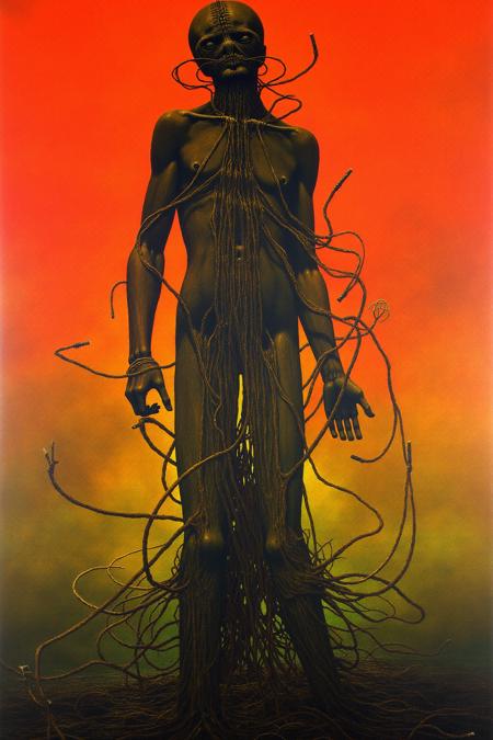 Zdzislaw Beksinski - ArtStyle (FLUX)