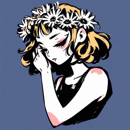 Anime Block Print