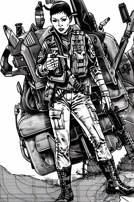 The Mechwarrior RPG Art 1990's