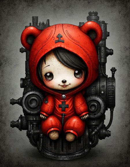 Shichigoro Gothic Steampunk/Biomechanical style [Flux]