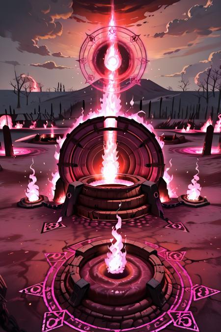 Khorne World: Demon World Morph (Warhammer 40K) [Illustrious & Pony & SD1.5]